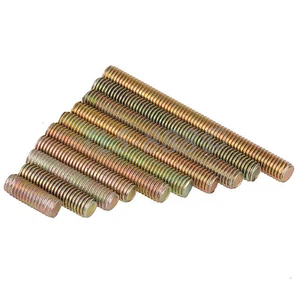M6 M8 Fully Threaded Rod Bar Stud for Furniture Connection - Color Zinc Plated - Picture 1 of 5