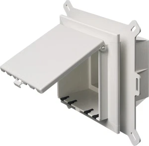 Caja eléctrica Arlington DBVS2W-1 bajo perfil EN CAJA con cubierta resistente a la intemperie - Imagen 1 de 9