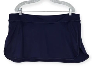 Athleta Women's Swimwear Skirt Size XL Navy Blue Tidal Swim Summer Beach - Bild 1 von 11