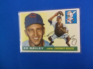 Topps Baseball #69 1955 edición Bailey en muy buen estado - Imagen 1 de 2