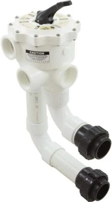Waterway WVD001 2" FPT Swimming Pool DE Filter Valve for Side Mount w/ Unions - Image 1 of 3