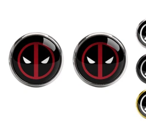 Símbolo Deadpool Eslabones Novedad Camisa Puño Eslabón Boda Fiesta - Imagen 1 de 9