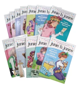 Junie B. Jones Lot of 12 Children's Chapter Books Set Barbara Park Paperback - Foto 1 di 5