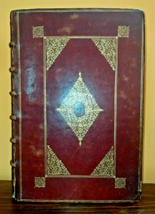 1669 Missale Cisterciense RED MOROCCO BINDING Very Rare Second Edition 8 PLATES - Picture 1 of 24