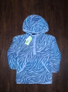 NWT All In Motion Girls Sherpa 1/2 Zip Pullover Hoodie Size XS (4/5) - Picture 1 of 8