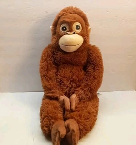 Ikea 26” DJUNGELSKOG Orangutan Soft Stuffed Plush Monkey Toy Animal Brown Cuddly - Picture 1 of 8