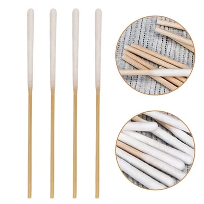  360 Pcs Beauty Salon Cotton Swab Cleaning Swabs with Bamboo Sticks - Image 1 of 4