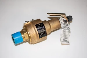 Kunkle 6182FEM01-KM safety relief valve 125 psi bronze 823 SCFM, 1-year warranty - Imagen 1 de 16