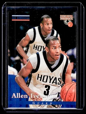 1996 Score Board Rookies Allen Iverson RC #81 Georgetown Hoyas - Image 1 of 2