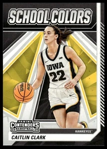 2024 Panini Caitlin Clark Collection #SC2 Caitlin Clark School Colors - Picture 1 of 2