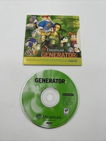 Generator Vol 2 (Sega Dreamcast) Demo Disc w/ Original Sleeve