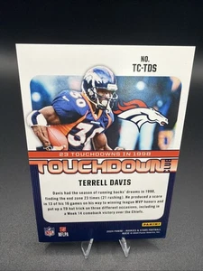 Terrell Davis 2024 Panini Rookies & Stars - Touchdown Club #TC-TDS Arancione /125 - Foto 1 di 11