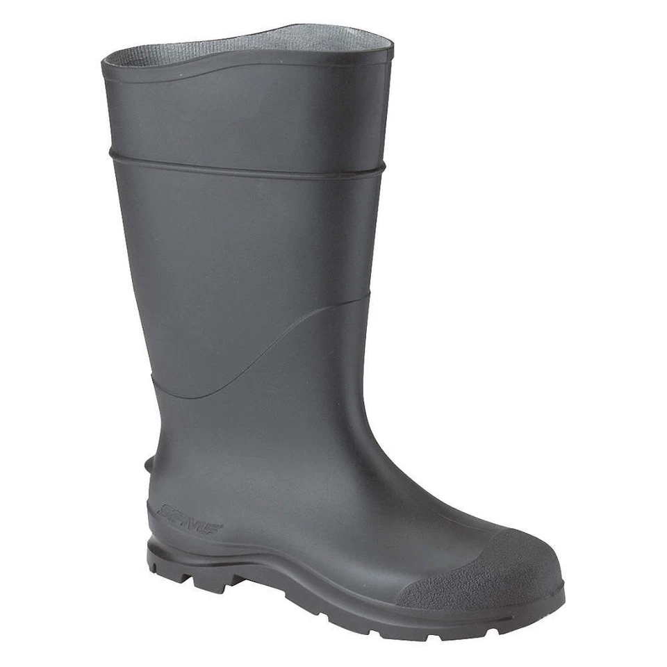 HONEYWELL SERVUS 18822/12 Rubber Boot,Men's,12,Knee,Black,PR 3MYE2 - Image 1 of 1