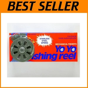 12 Mechanical Fisher YoYo Fishing Reels - Flat Trigger Model - Picture 1 of 6