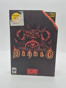Sealed game Diablo (PC, 1996) Game of the Year Edition new open Big Box complete - Bild 1 von 6
