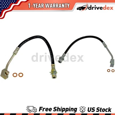 Par de mangueras Dorman - primera parada de línea de freno para Ford Mustang 2000 2001 2002 2003 Foto 1 de 4