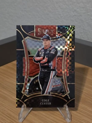 1/1 COLE CUSTER 2024 PANINI SELECT NASCAR #235 NEGRO FINITO PRIZM TRACKSIDE Foto 1 de 2
