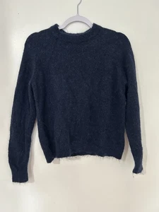 Zara Woman's Sweater Pull Over. Preppy Casual Wear Classic Large Alpaca Blend - Picture 1 of 7
