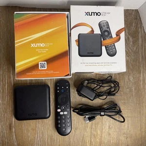 XUMO Stream Box - 4K UHD Streaming with Voice Search Model: SCXI11BEI W/Remote - Picture 1 of 10