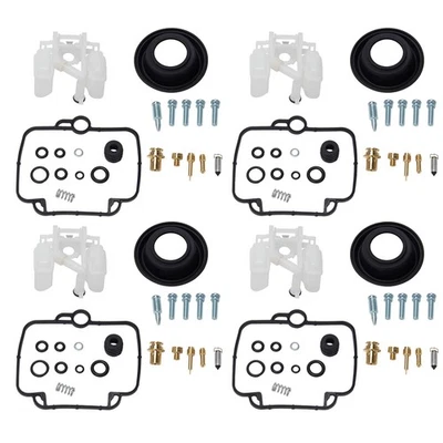 4 Carburetor Repair Kit Diaphragm Float For Suzuki Katana 1100 GSX1100F 91-93 - Image 1 of 4