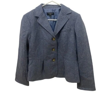 Blazer Talbots 100 % lana talla mediana pequeña Foto 1 de 4
