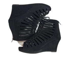 Beston schwarze Schnürschuhe Größe 9. - Bild 1 von 6