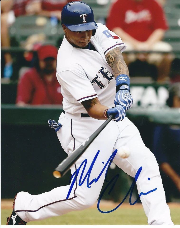 Foto autografiada firmada 8x10 MICHAEL CHOICE Texas Rangers - certificado de autenticidad  Foto 1 de 1