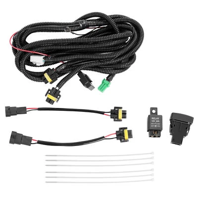 Fog Light Switch Wiring Fog Light On/Off Switch Wiring 12V For Universal - Image 1 of 4