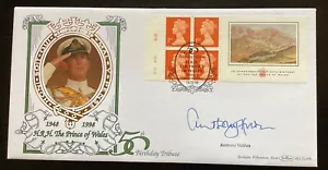 GB 1998 Príncipe de Gales Pinturas Folleto FDC Firmado Andrew Holden (SS464) - Imagen 1 de 3