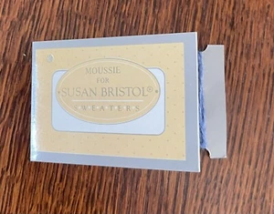 RARO filato di ricambio vintage Susan Bristol per maglione blu - Foto 1 di 3