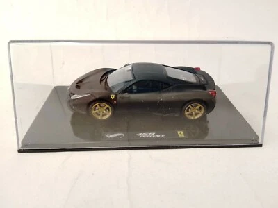 Hot Wheels Elite Ferrari 458 Italia Speciale MATT BLACK 1/43 BLY47 - Immagine 1 di 2