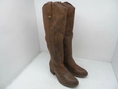 Botas de equitación para mujer Gloria Vanderbilt botas hasta la rodilla marrón oscuro talla 6M Foto 1 de 4