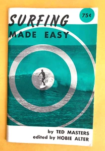 SURFING MADE EASY / SCARCE 1962 INTRODUCTION TO SURFING / TED MASTERS - Picture 1 of 11