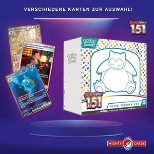 Carta Pokemon Scarlet & Violet 151 MEW DE/EN 003/165 - 206/165 carte singole - Foto 1 di 107