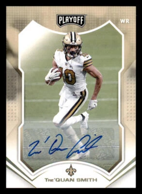 2021 Playoff AUTO #165 Tre'Quan Smith - Image 1 of 2