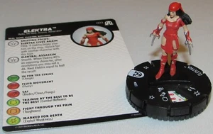 ELEKTRA 003 Avengers Black Panther and the Illuminati Marvel HeroClix - Imagen 1 de 1