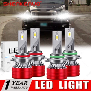 For Freightliner M2 100 106 112 Combo 6000K LED Headlight High/Low Bulbs F5B Kit - Picture 1 of 12