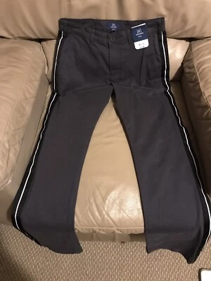 Boys Stretch Pants Stripe George 29x30 New with Tags - Image 1 of 4