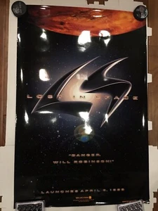 Lost in Space ROLLED ORIG 1SH MOVIE POSTER 1 side never hung new 27 X 40 - Picture 1 of 3