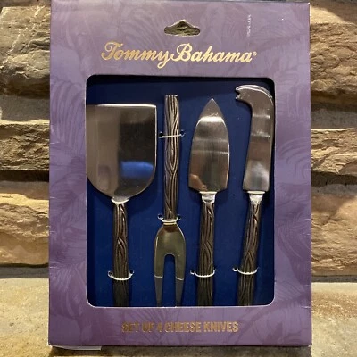 Juego de 4 quesos Tommy Bahama. Nunca usado. Foto 1 de 3
