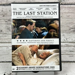 The Last Station (DVD, 2010) Movie Helen Mirren Christopher Plummer Drama Film - Picture 1 of 3