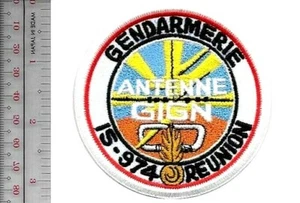 France Gendarmerie Nationale GIGN Ile de la Reunion Antenne 15-974 Reunion Patch - Picture 1 of 1