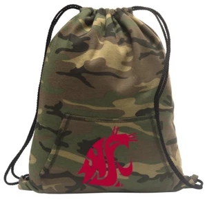 Washington State Backpack CAMO Drawstring Bag Pack CLASSIC HOODY DESIGN! - Picture 1 of 3