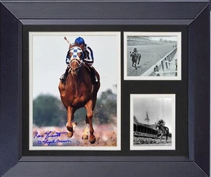 11 x 14 Framed Print Secretariat Wins Triple Crown Horse Racing Finest - Picture 1 of 1