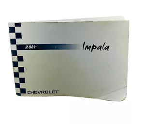 Chevy Impala 2004 Owners Manual Handbook Booklet OEM Service Guide, Paperback - Picture 1 of 7