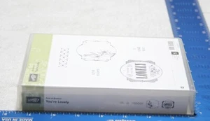 Stampin Up - You're Lovely Sale - Juego de estampillas de madera A-Bration SIN USAR - Imagen 1 de 2