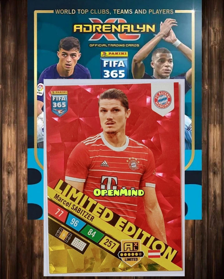 Panini Fifa 365 2023 - MARCEL SABITZER - Limited Edition card - Bayern Munich - Image 1 of 1