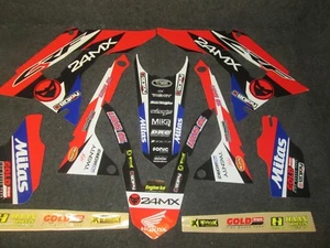 Honda CRF450 2017-2018 CRF250 18 24MX MXGP Team Honda Grafik + Kunststoff CR2801 - Bild 1 von 2