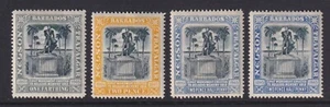 Barbados. 1907. SG 158-162a (2.5d Black & Indigo). Fein montiert postfrisch. Katze 750£. - Bild 1 von 2