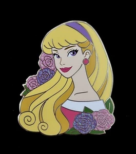 Aurora Briar Rose Sleeping Beauty “Pins by Wafa” Portrait Fantasy Pin LE 50 - Picture 1 of 2